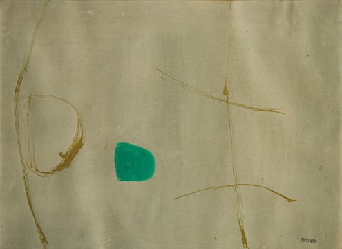 Charles Gassner; Abstract with Green