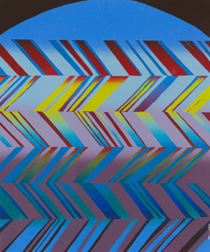 Gail Altschuler; Optical Zigzags