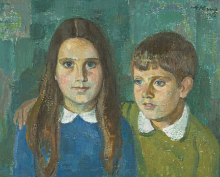 Alfred Krenz; Two Children