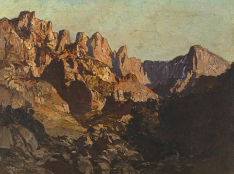 Robert Gwelo Goodman; Mountain Landscape