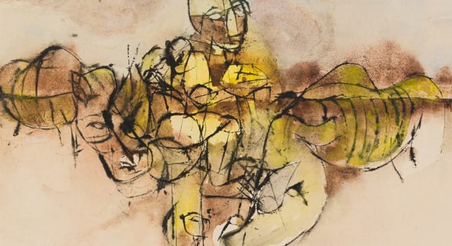 Nathaniel Ntwayakgosi Mokgosi; Man on Horse