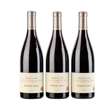 Joblot; Givry 1er Cru Clos du Cellier Aux Moines; 2017; 3 (1 x 3); 750ml