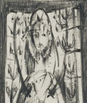 Alexis Preller; Great King Sketch