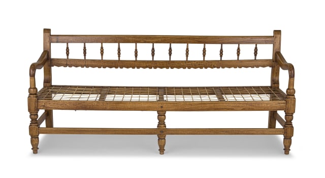 A Cape teak rusbank, 18th/19th century