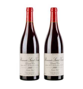 Nicolas Potel; Romanée Saint-Vivant Grand Cru; 2000; 2 (1 x 2); 750ml