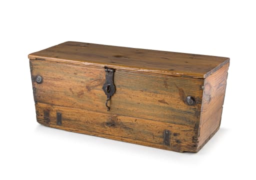 A Cape pine kist, 19th century