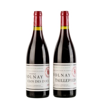 Marquis d'Angerville; Volnay 1er Cru Clos Des Ducs & Les Taillepieds; 2002 & 1999; 2 (1 x 2); 750ml