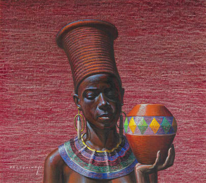 Vladimir Tretchikoff; Zulu Maiden