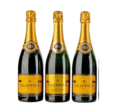 Drappier; Carte D'Or; 1990, 1995, 1996; 3 (1 x 3); 750ml