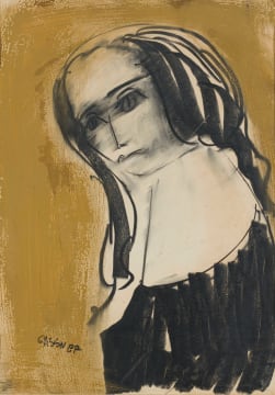 Charles Gassner; Woman in Black