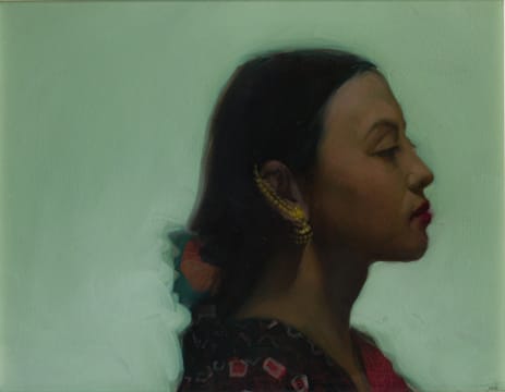 Kerri-Jane Evans; Young Woman in Profile II