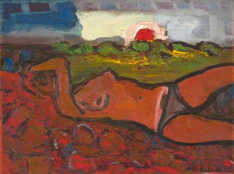Brian Bradshaw; Sunbathing
