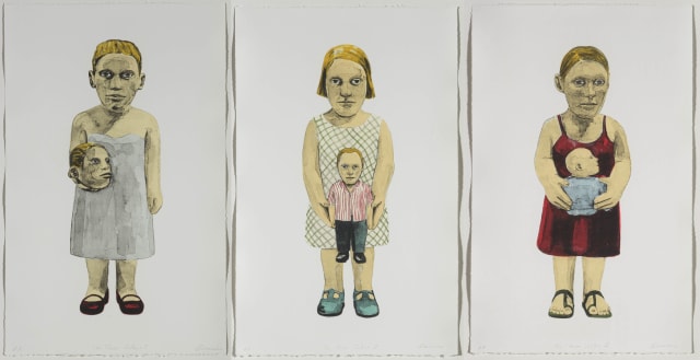 Claudette Schreuders; The Three Sisters I; The Three Sisters II; The Three Sisters III, three