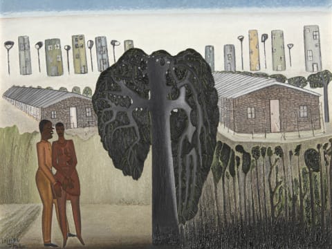 Alfred Thoba; Vision with a Lover