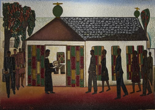 Alfred Thoba; A Pastor Welcoming the Congregation