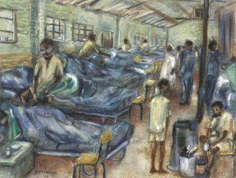 Ephraim Ngatane; Sanatorium