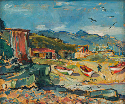François Krige; Visbaai, Hermanus