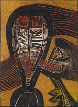 Cecil Skotnes; Two Figures
