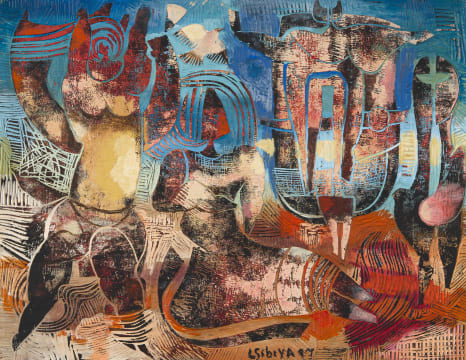 Lucky Sibiya; Four Figures