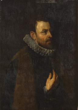 British School, 19th Century; Portrait of a Gentlemen