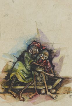 Julian Motau; Huddled Together