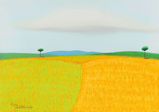 Pieter van der Westhuizen; Yellow Landscape