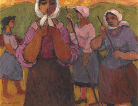 Eleanor Esmonde-White; Working in the Fields