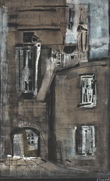 Sidney Goldblatt; Street Scene