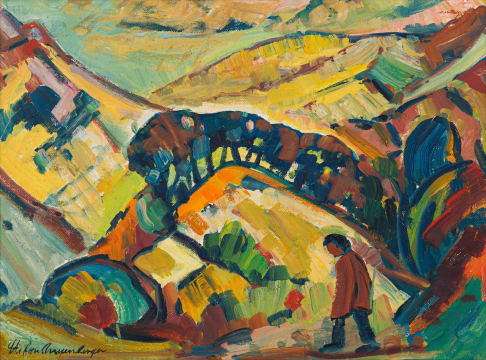 Stefan Ampenberger; Figure in Hills