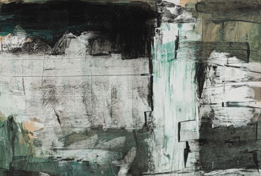 Ronald Mylchreest; Green Abstract