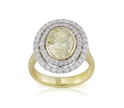 Diamond dress ring