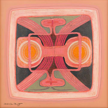 Bettie Cilliers-Barnard; Pink Abstract