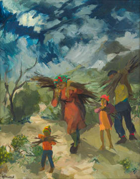 Marjorie Wallace; Wood Carriers