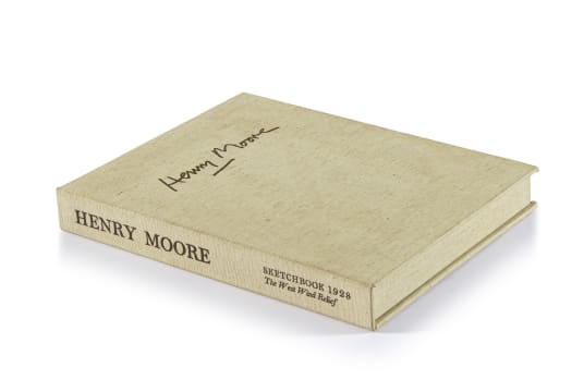 Henry Moore; The Westwind Relief (Sketch Book 1928)