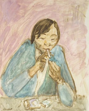 Marjorie Wallace; The Smoker