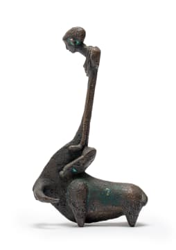 Speelman Mahlangu; Man Riding Bull