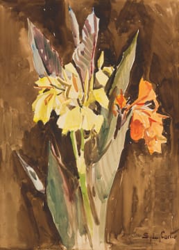 Sydney Carter; Canna Lilies
