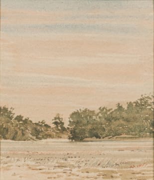 Adolph Jentsch; Bush Landscape