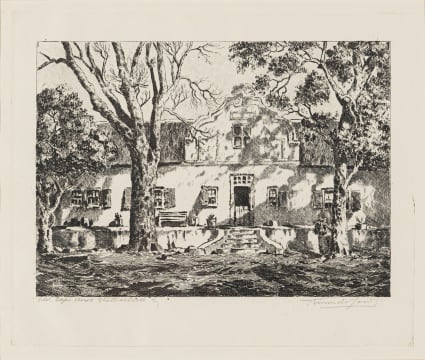 Tinus de Jongh; Old Cape House Stellenbosch