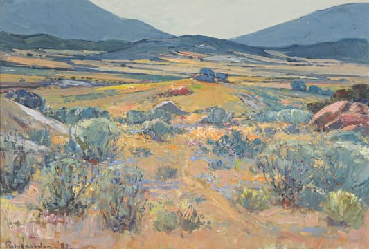 Piet van Heerden; Farm Landscape