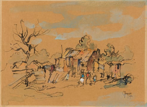 Gregoire Boonzaier; The Village