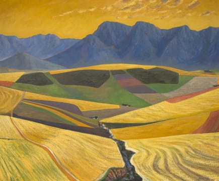 Erik Laubscher; Summer Morning Near Riviersonderend