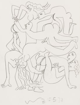 Walter Battiss; Orgy II