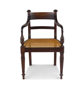 A Cape stinkwood armchair, 19th century
