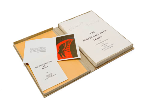 Cecil Skotnes; The Assassination of Shaka, portfolio