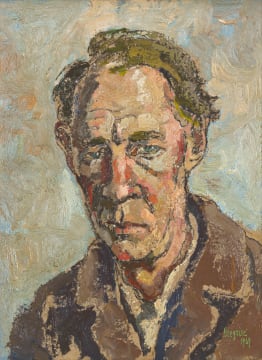 Gregoire Boonzaier; Self Portret (Self Portrait)