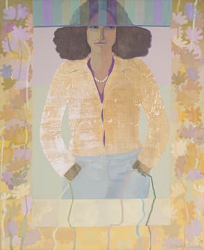 Elsabe Schady; Meisie by die Venster (Girl at the Window)