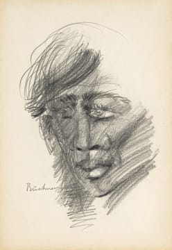 Carl Büchner; Portrait of a Young Boy