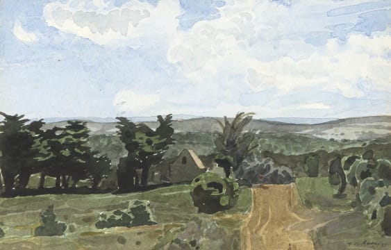 Neil Rodger; Plaaslandskap, Ooskaap (Farm Landscape, Eastern Cape)