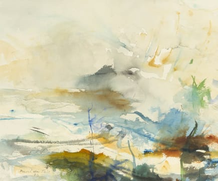 Paul du Toit; Landscape by the Sea